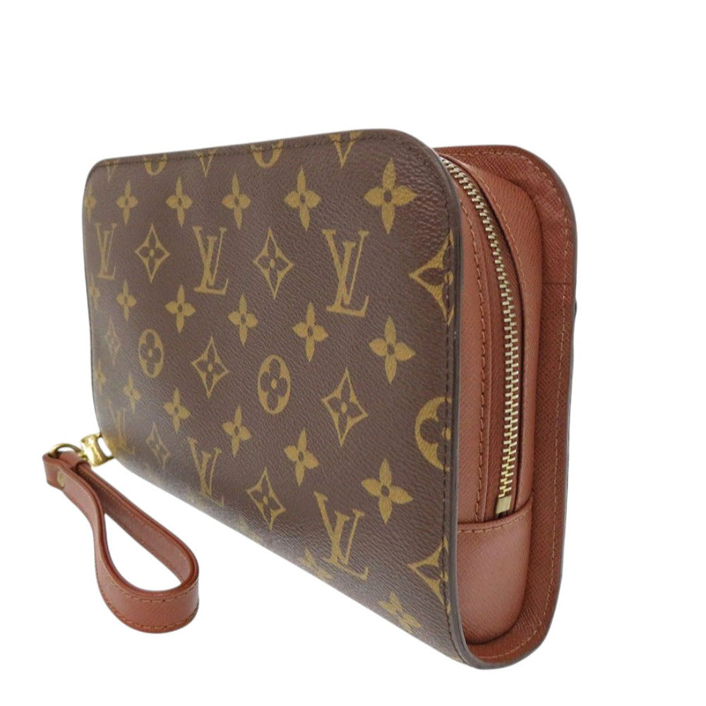 LOUIS VUITTON business bag M51790 Monogram canvas Brown Orsay