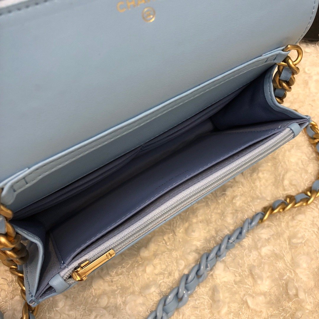 CHLOriginal Small Classic Top Qualityap Bag Gold Hardware Blue For Women Handbags, Shoulder Bags 7.5in/19cm AP33814