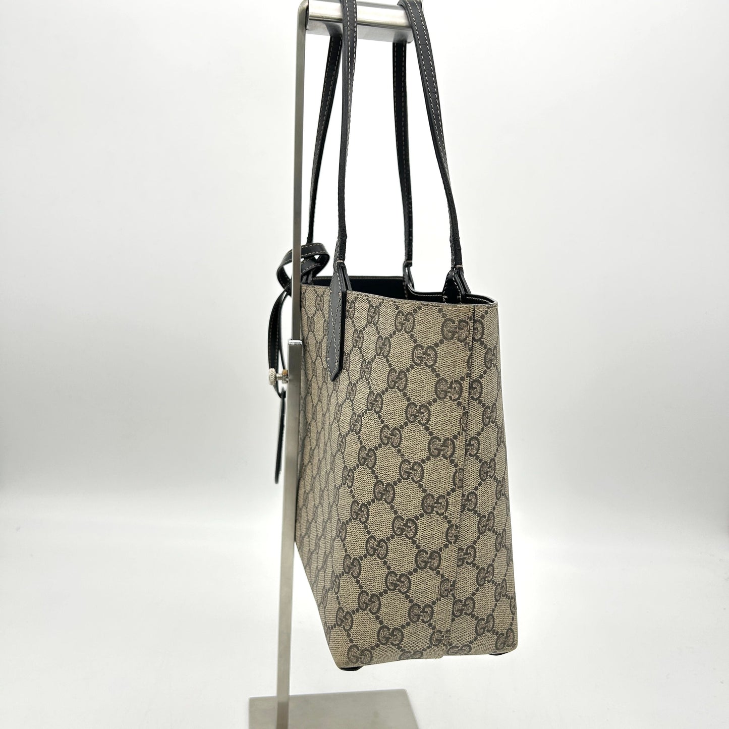 Gucci GG Supreme Small Reversible Tote Bag - Brown Totes, Handbags LA9561