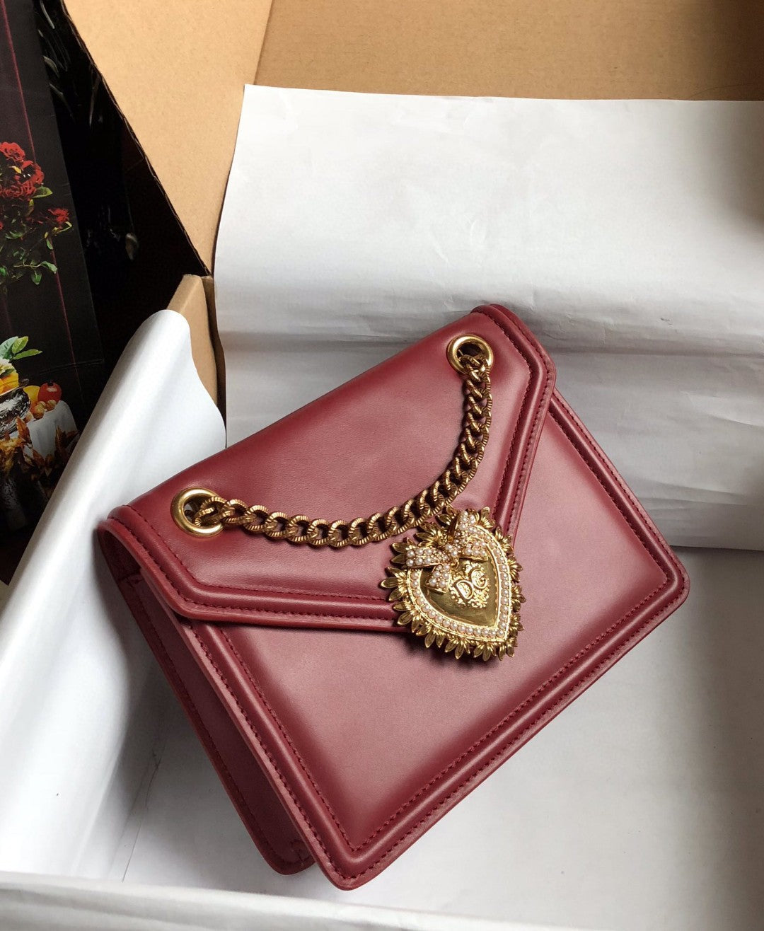 Top Quality MeTop Qualityum Devotion Bag Burgundy For Women 8.1in/20.5cm Top Quality