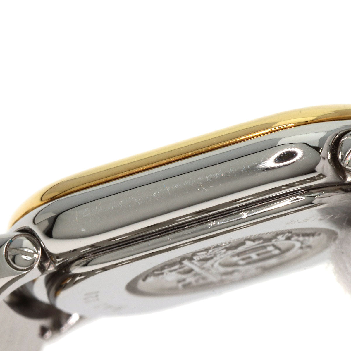 HERMES Watches Quartz RA2.220 Stainless Steel gold Rally Ivory dial