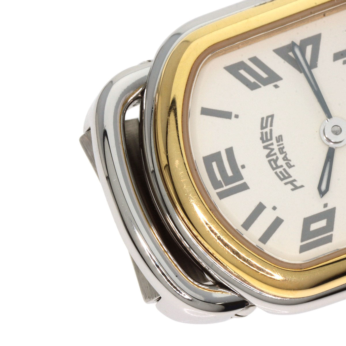 HERMES Watches Quartz RA2.220 Stainless Steel gold Rally Ivory dial