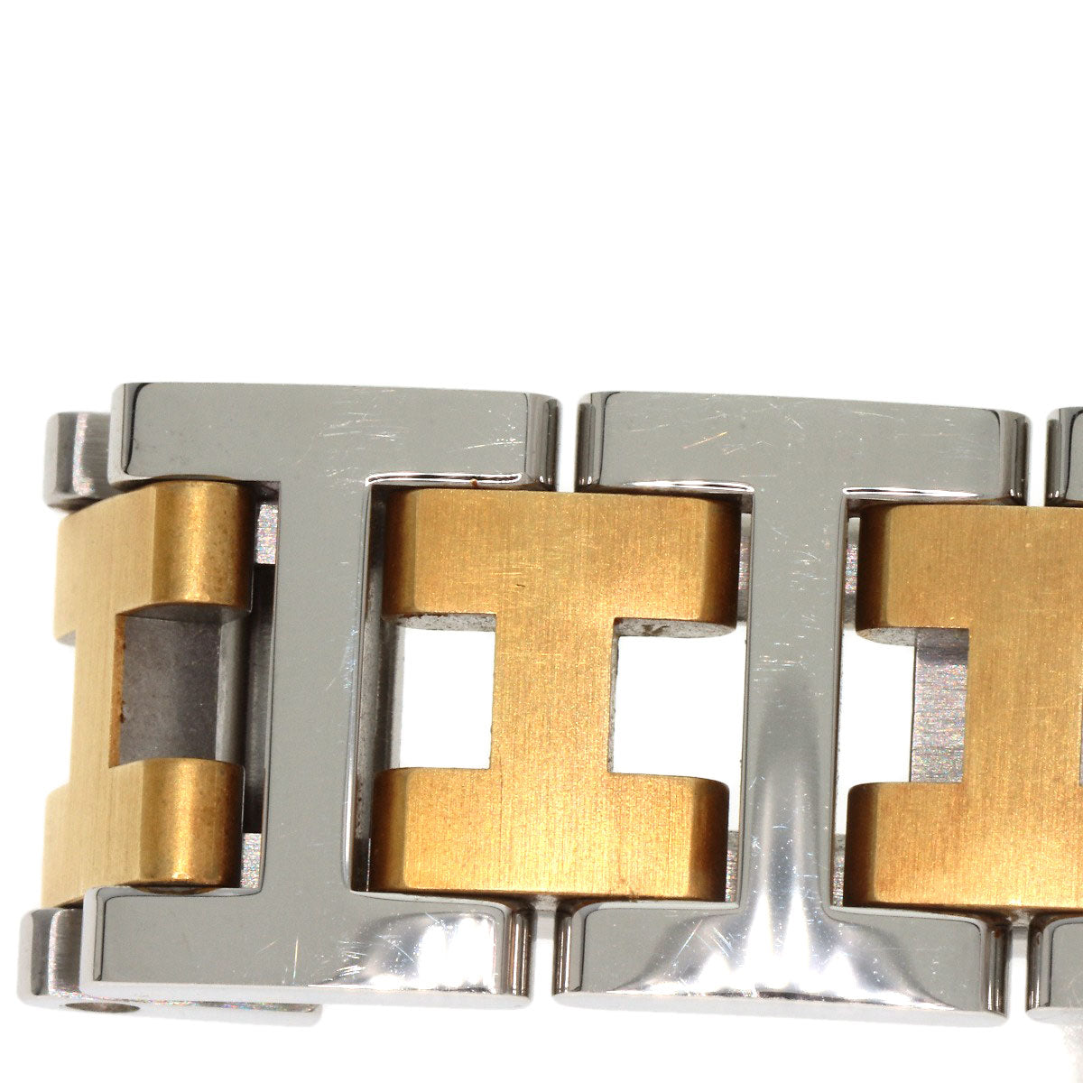 HERMES Watches Quartz RA2.220 Stainless Steel gold Rally Ivory dial