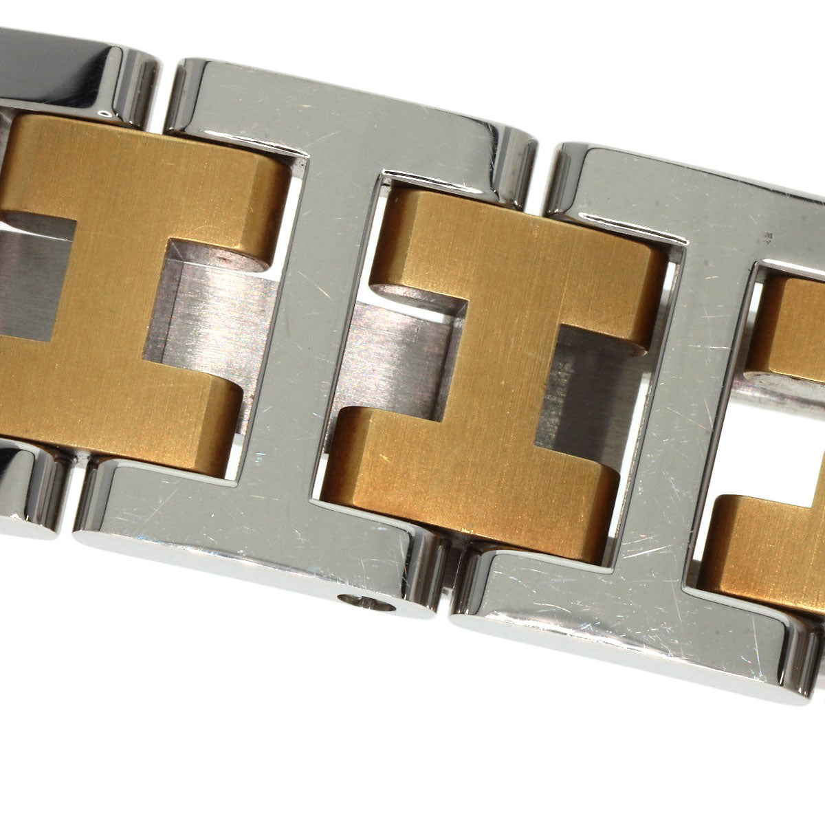 HERMES Watches Quartz RA2.220 Stainless Steel gold Rally Ivory dial