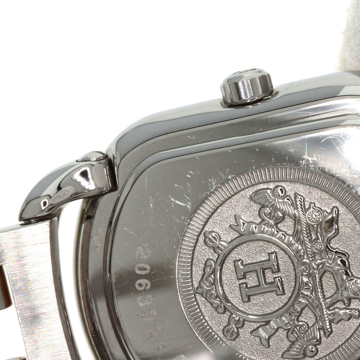 HERMES Watches Quartz RA2.220 Stainless Steel gold Rally Ivory dial