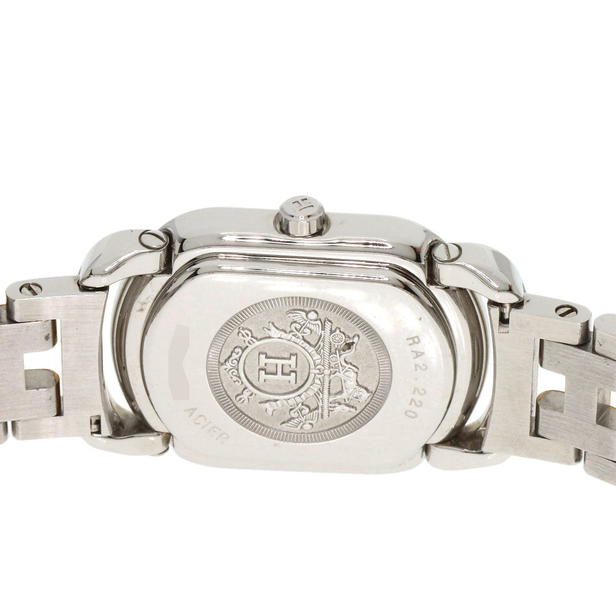 HERMES Watches Quartz RA2.220 Stainless Steel gold Rally Ivory dial