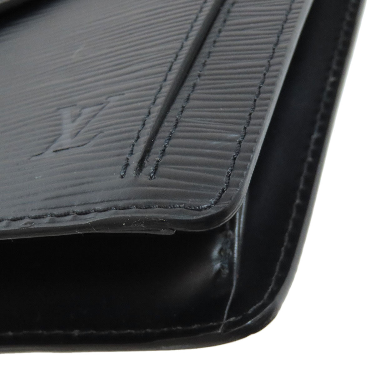 LOUIS VUITTON business bag M52612 Epi black Serie Dragonne mens  d