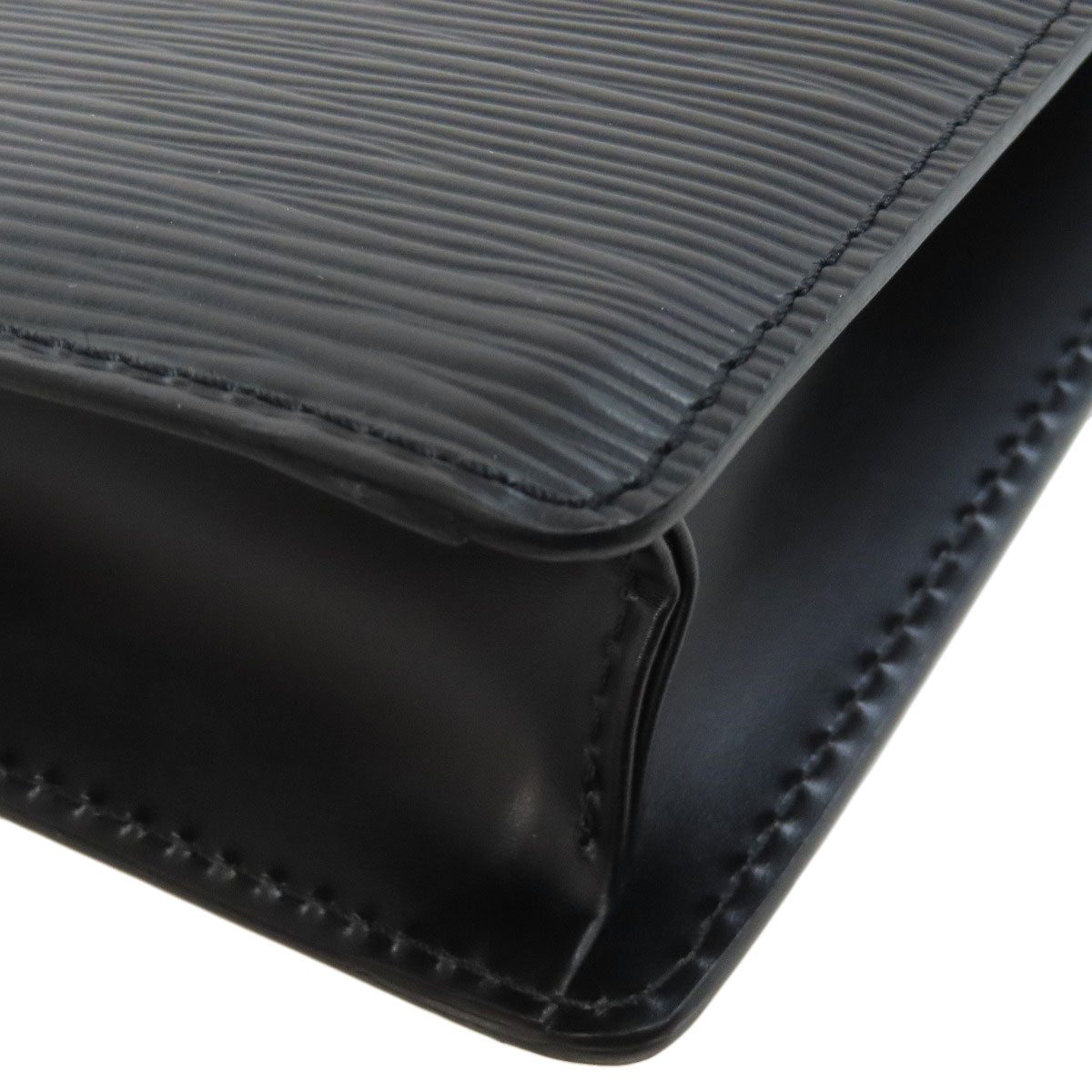 LOUIS VUITTON business bag M52612 Epi black Serie Dragonne mens  d