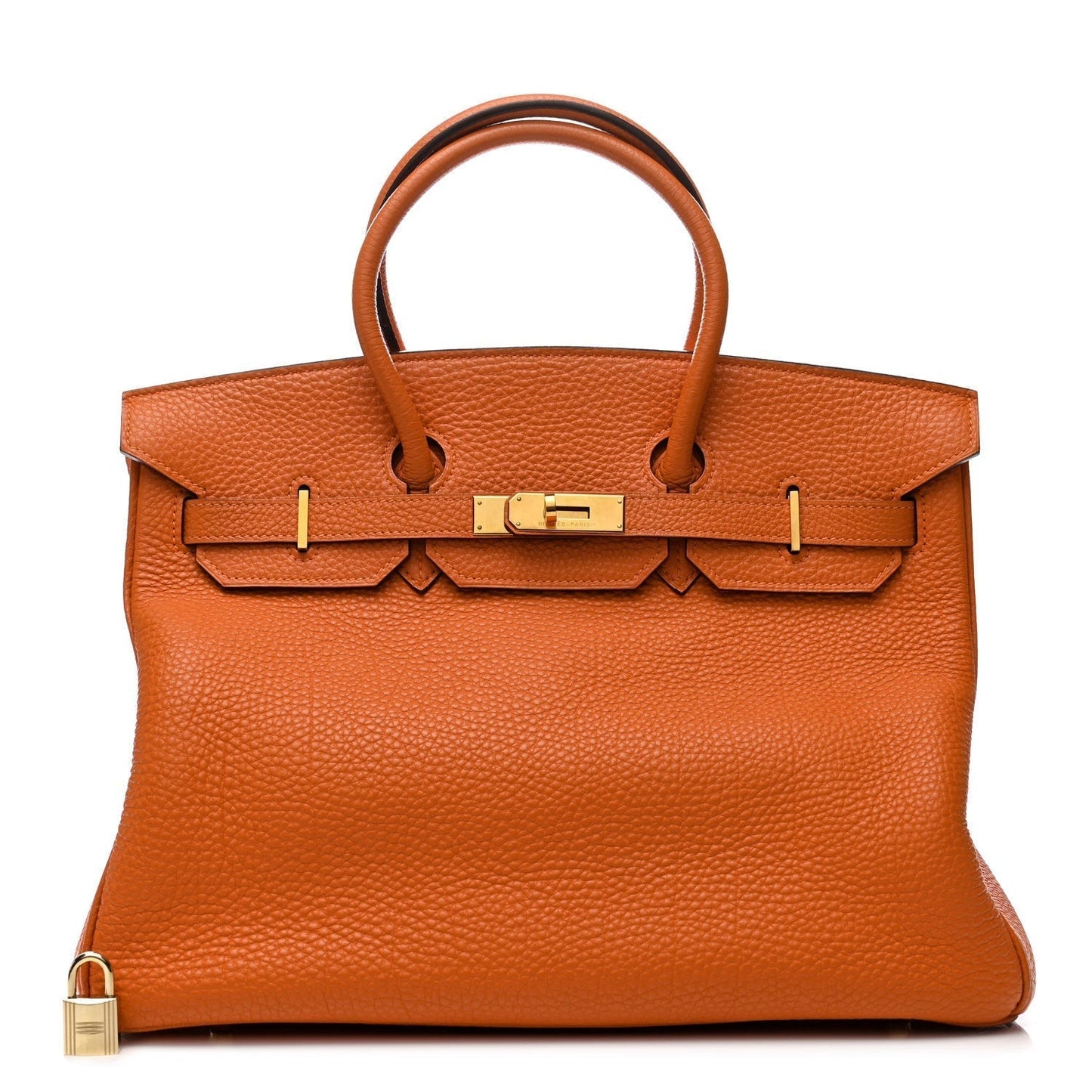 Hermes Fjord Birkin 35 Orange