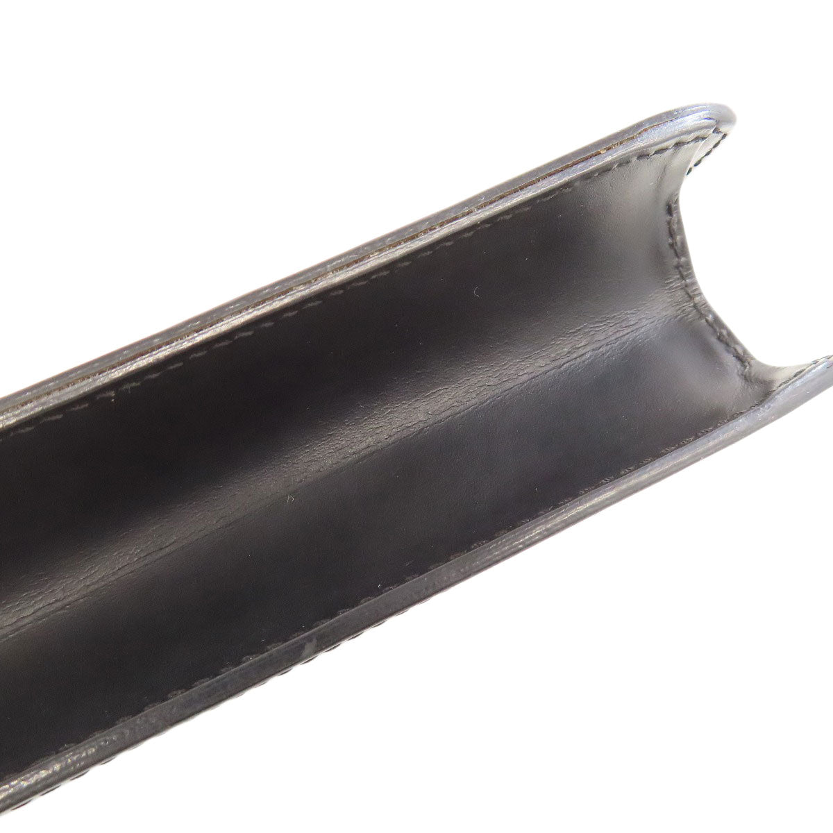 LOUIS VUITTON business bag M52762 Epi black Pochette Serie Dragonne