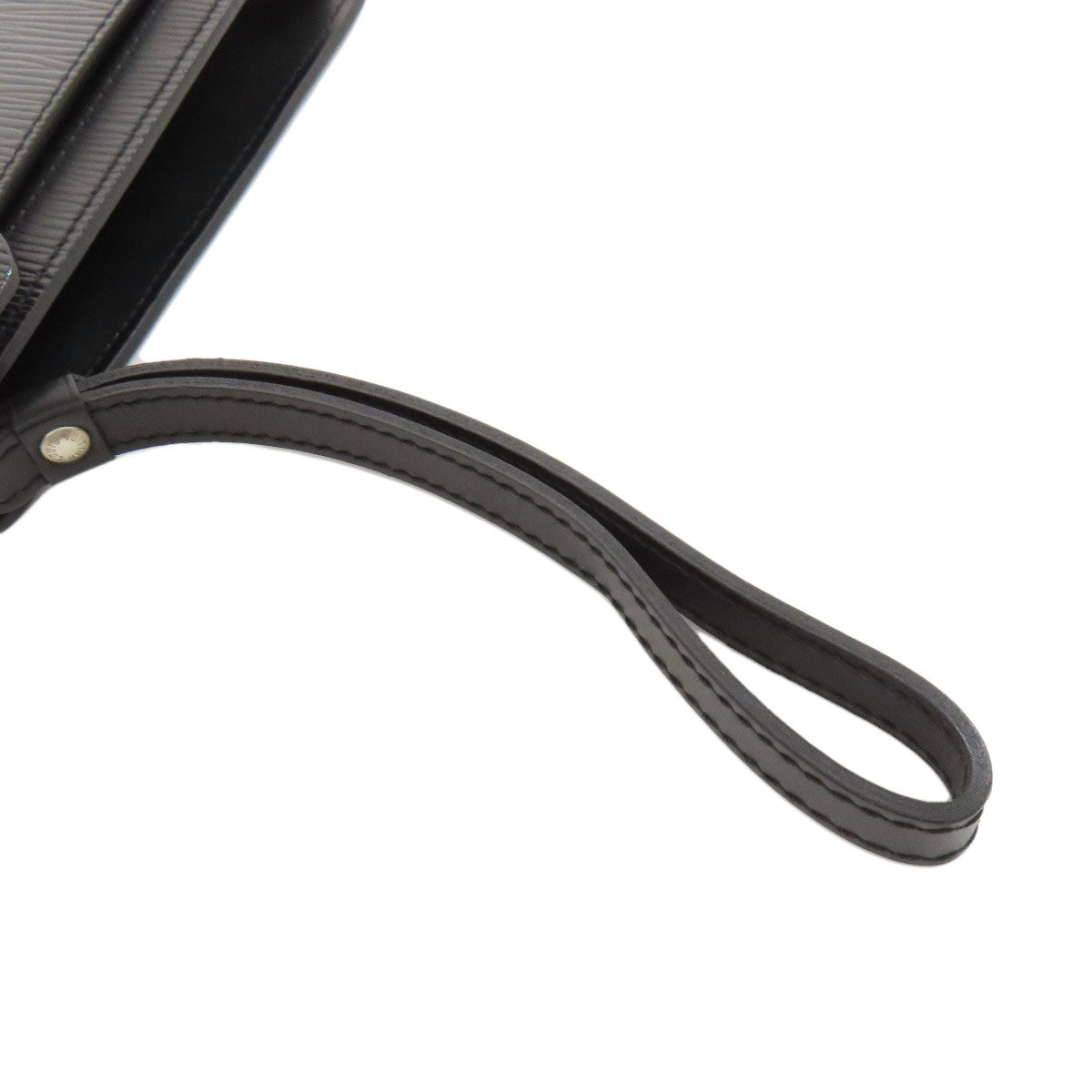 LOUIS VUITTON business bag M52762 Epi black Pochette Serie Dragonne