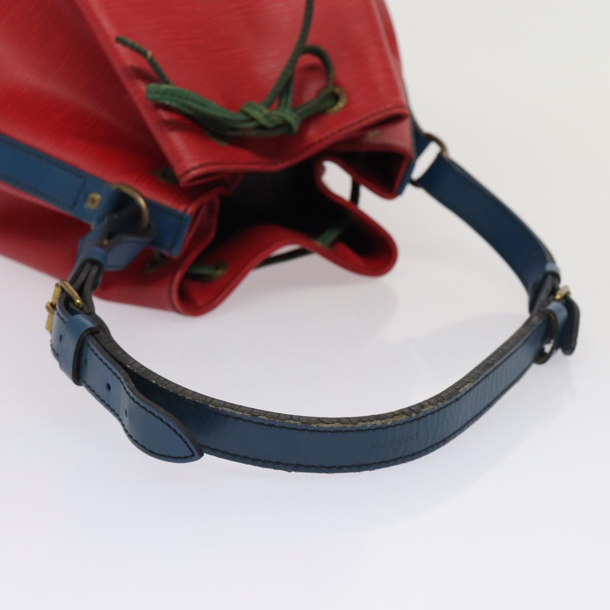 LOUIS VUITTON Epi Toriko Color Noe ShoulderBag Red Blue Green M44084 Auth 76182