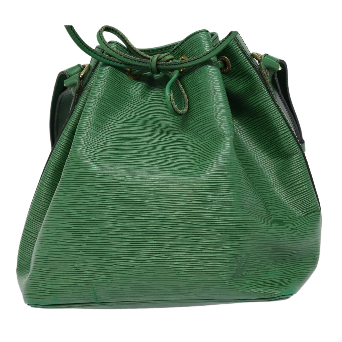 LOUIS VUITTON Epi Petit Noe Shoulder Bag Green M44102 LV Auth 76774