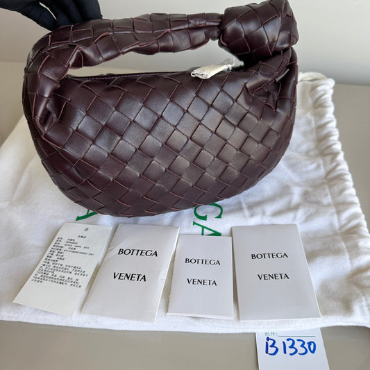 Bottega Veneta Jodie Mini Burgundy Wine Leather Never Worn
