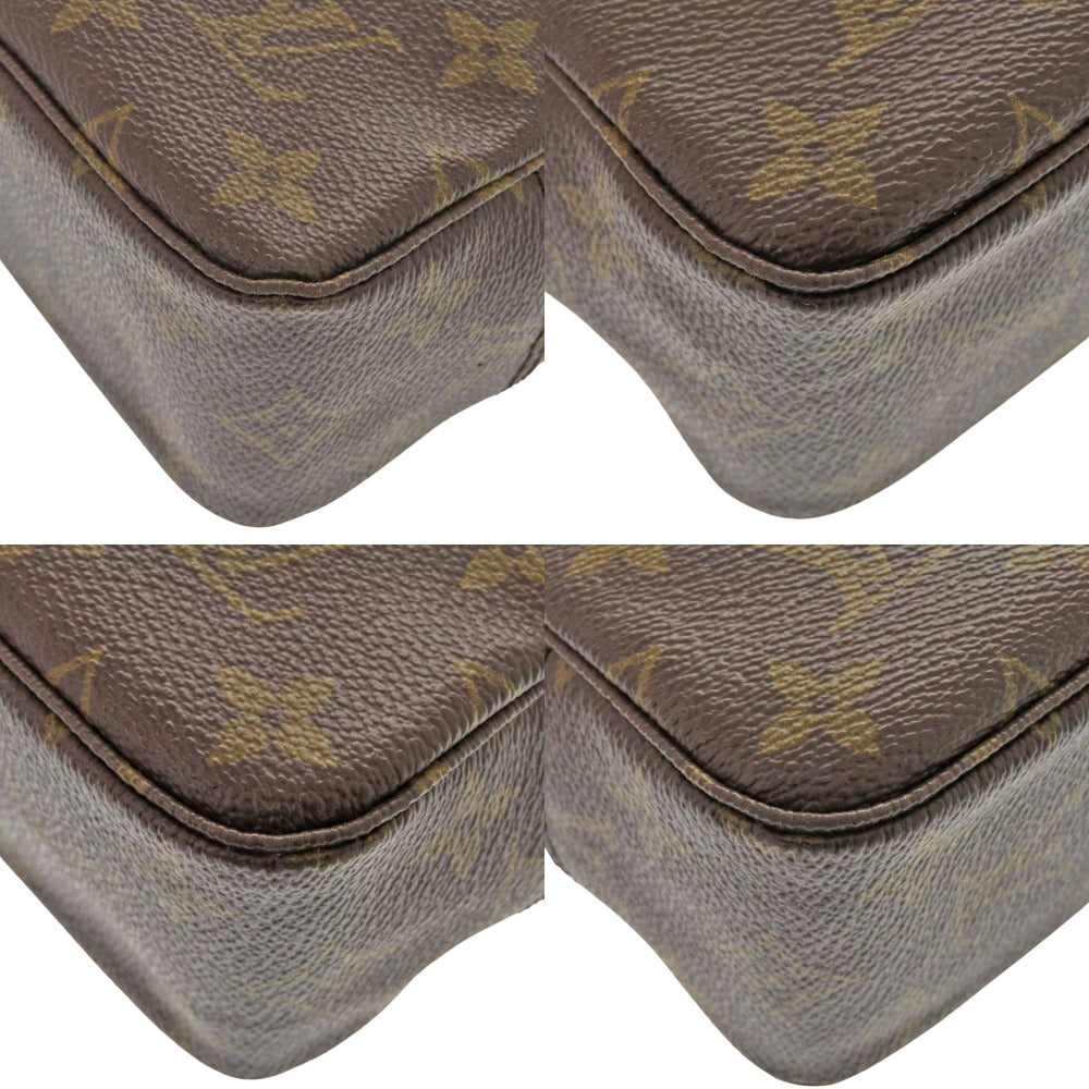 LOUIS VUITTON business bag M47524 Monogram canvas Brown Monogram Truth Cracking T 23