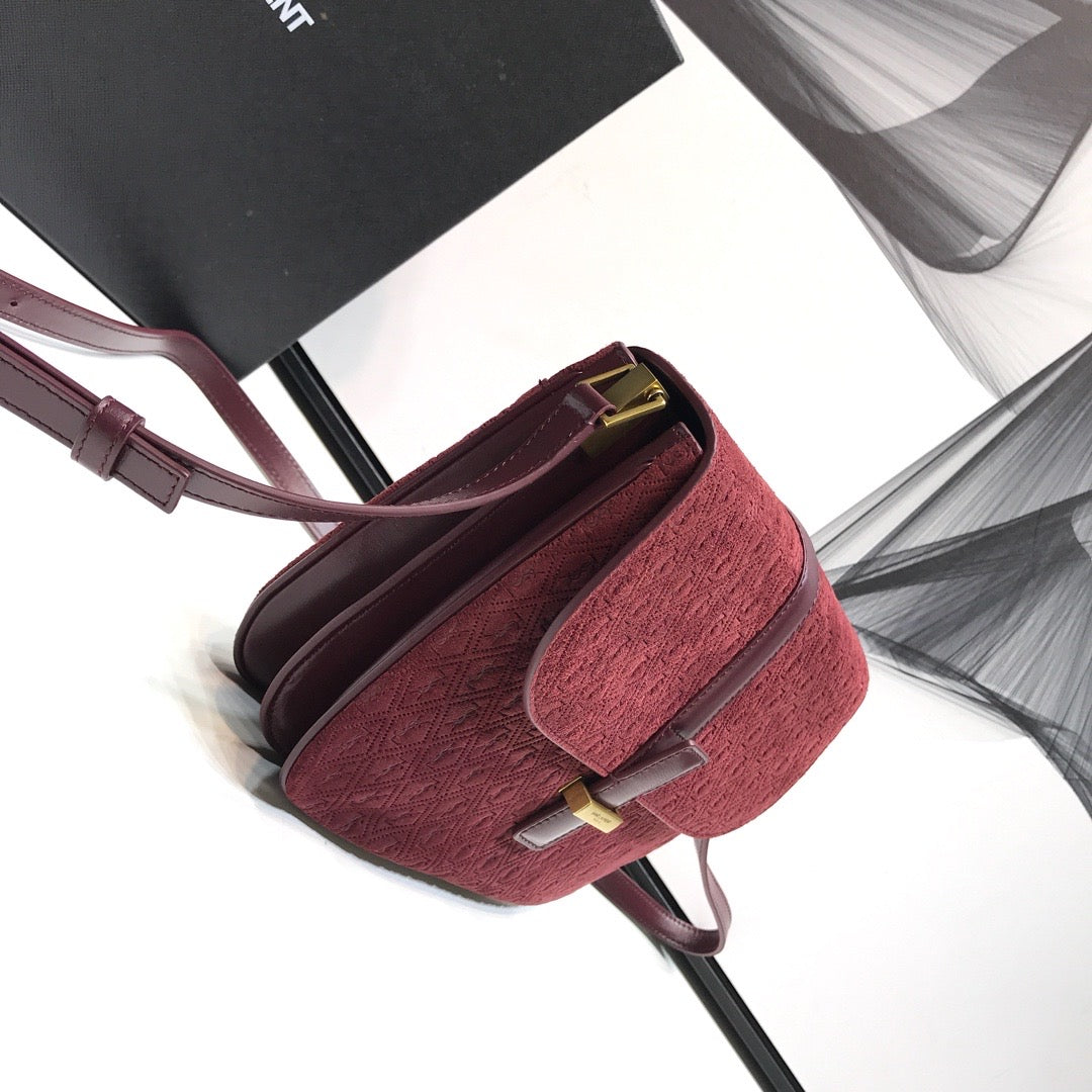 Top Quality Le Monogramme Small Satchel In Monogram Canvas And Smooth Bungurdy For Women 9in/23cm YSL