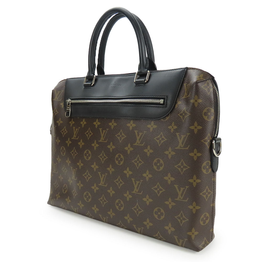 LOUIS VUITTON Business bag M54019 Monogram macacer Brown Porte Documan Jules PDJNM mens  d