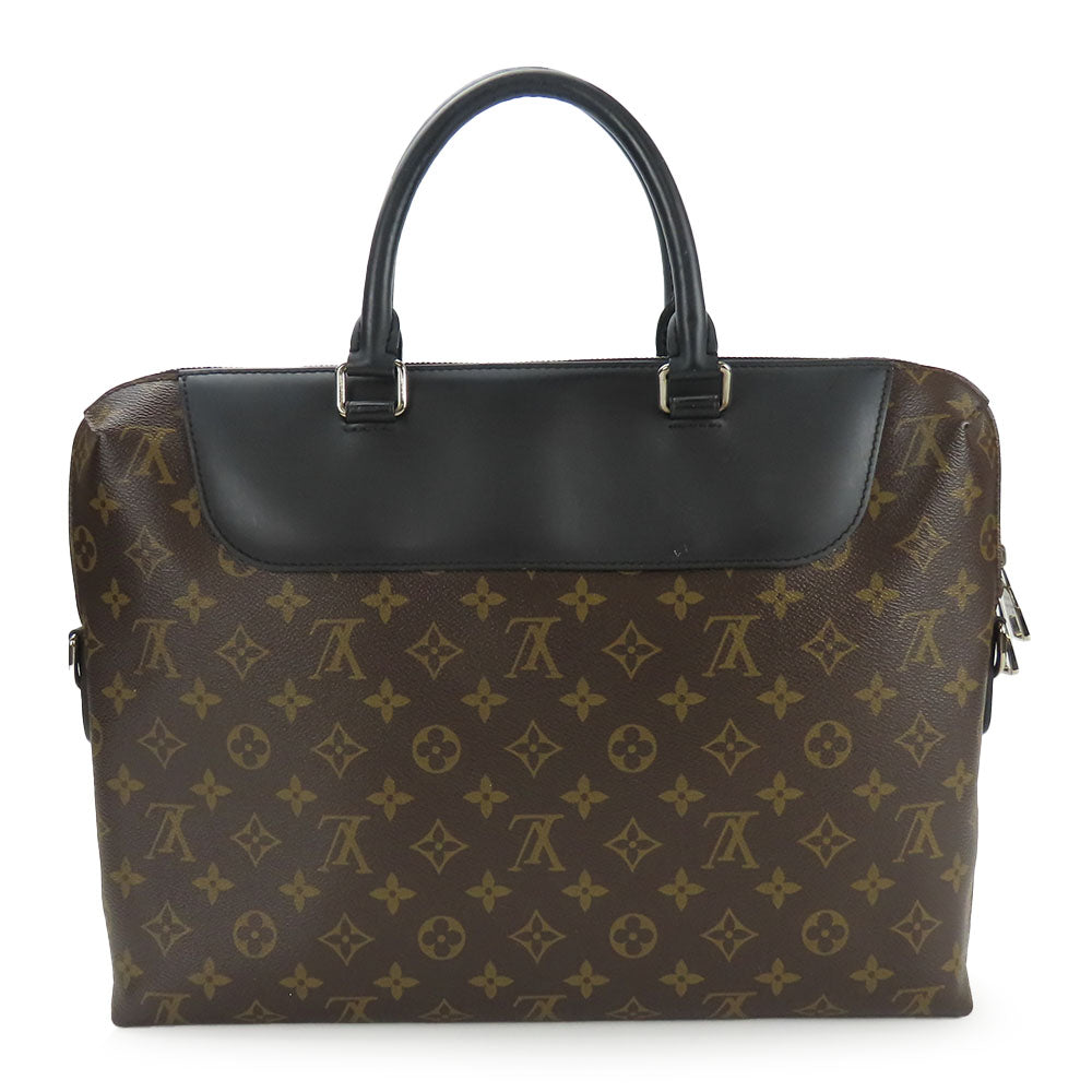 LOUIS VUITTON Business bag M54019 Monogram macacer Brown Porte Documan Jules PDJNM mens  d