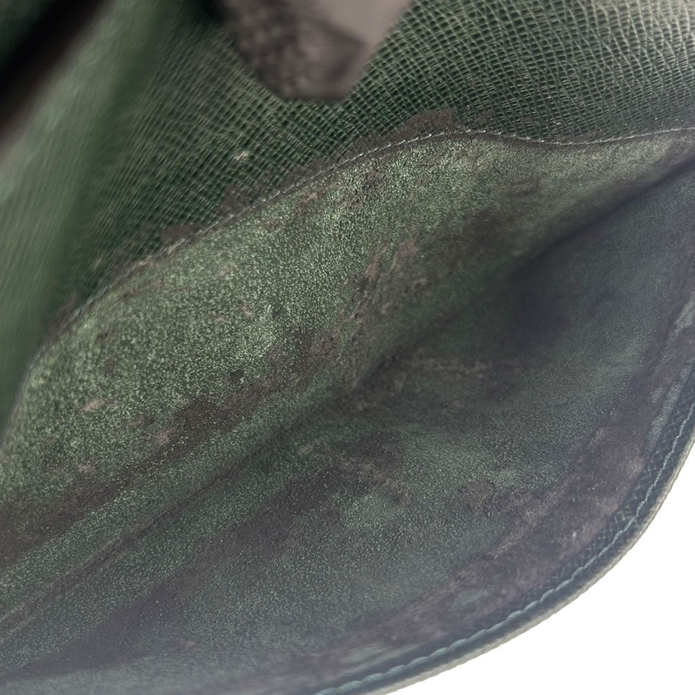 LOUIS VUITTON business bag M30184 Taiga green Baikal mens  d