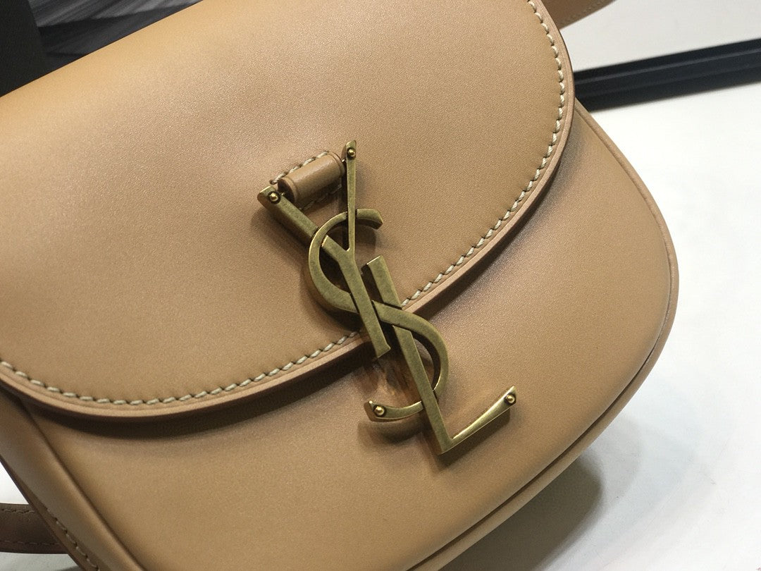 Top Quality Kaia MeTop Qualityum Shoulder Bag Brown For Women 8.5in/22cm YSL