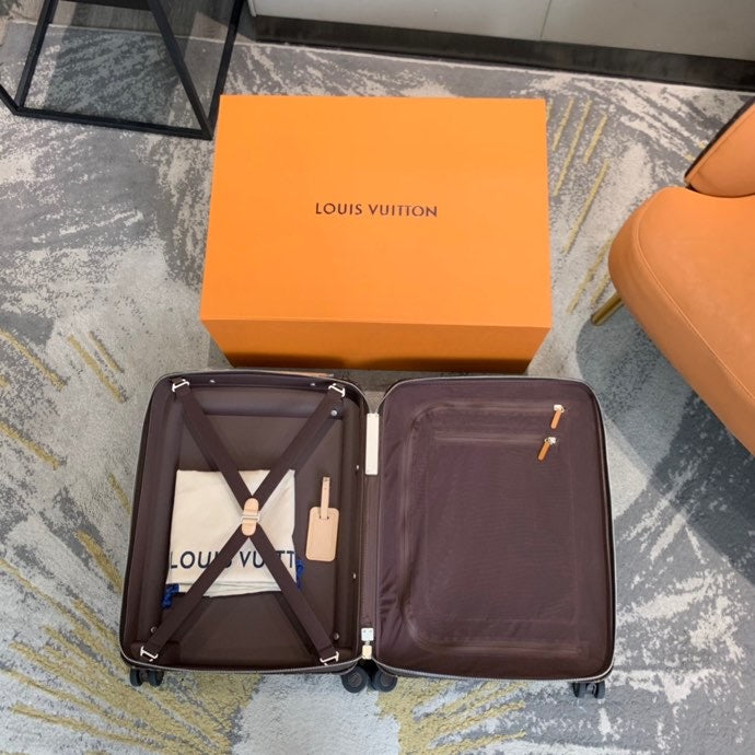 Top Quality Horizon 55 Monogram Unisex Rolling Lugage Black 55cm For Men, LuGucciage 21.7in/55cm Top Quality