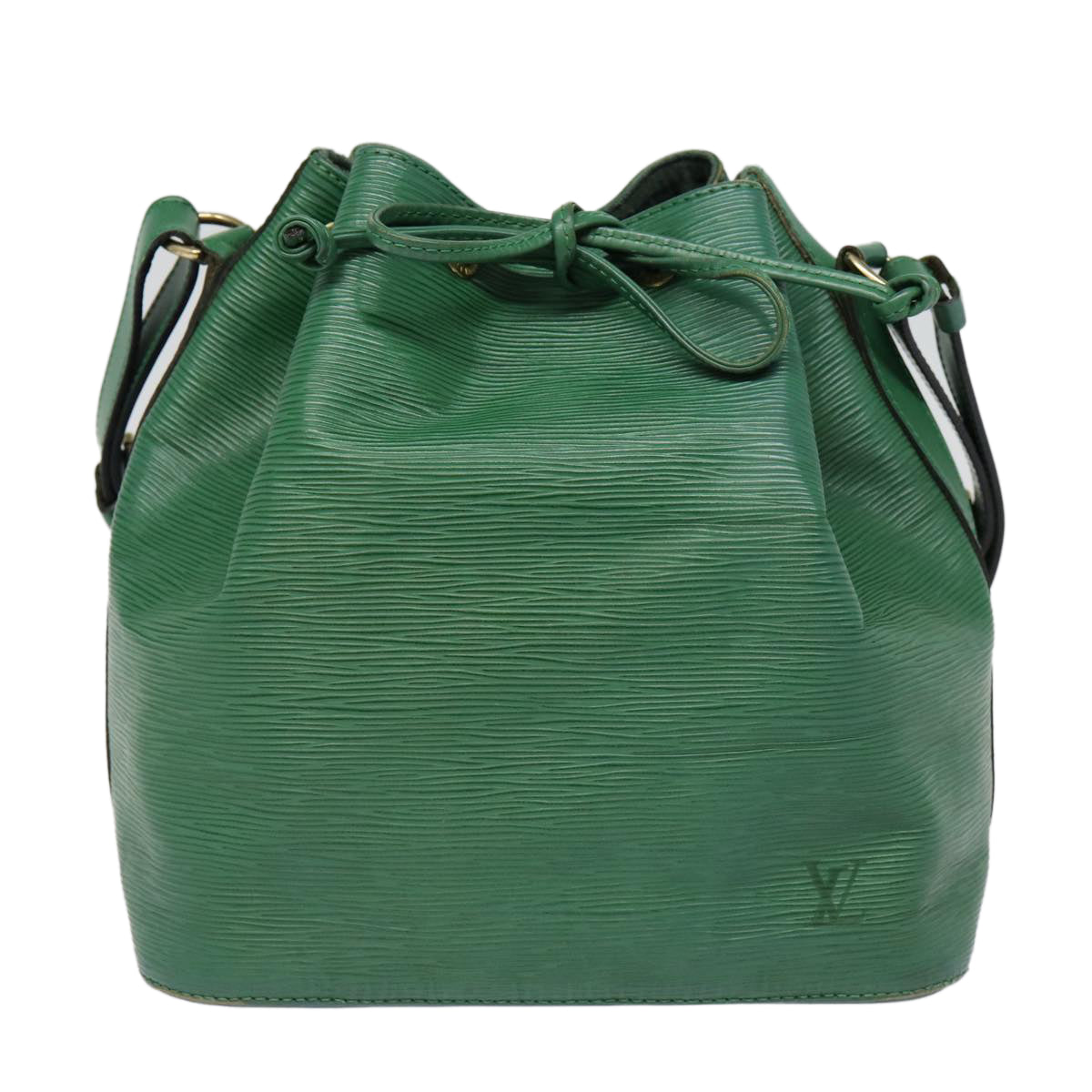 LOUIS VUITTON Epi Petit Noe Shoulder Bag Green M44102 LV Auth 84578