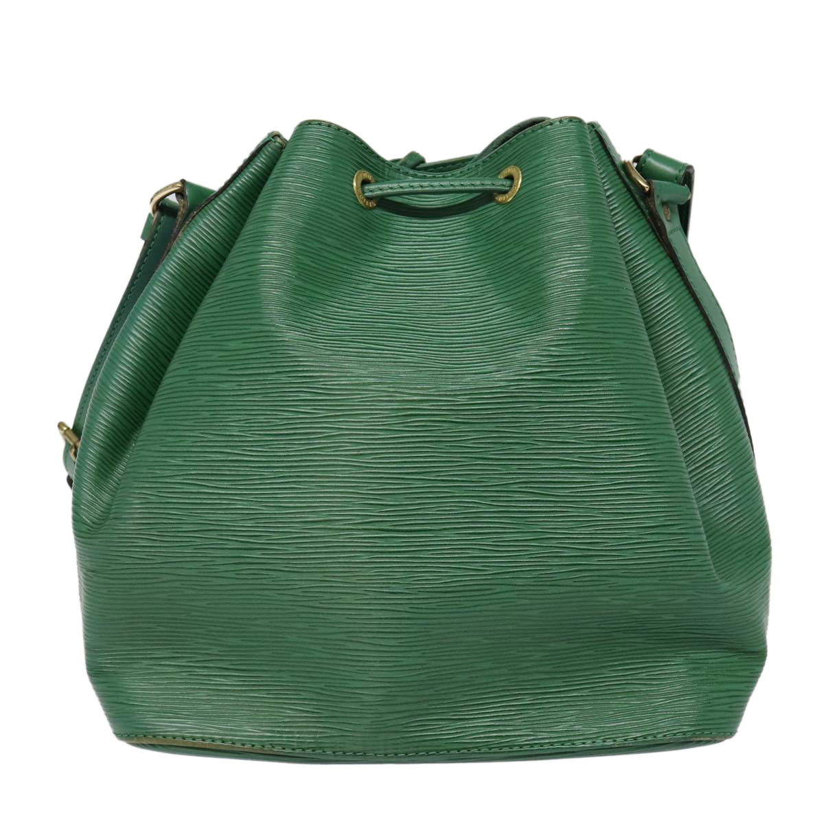 LOUIS VUITTON Epi Petit Noe Shoulder Bag Green M44102 LV Auth 84578