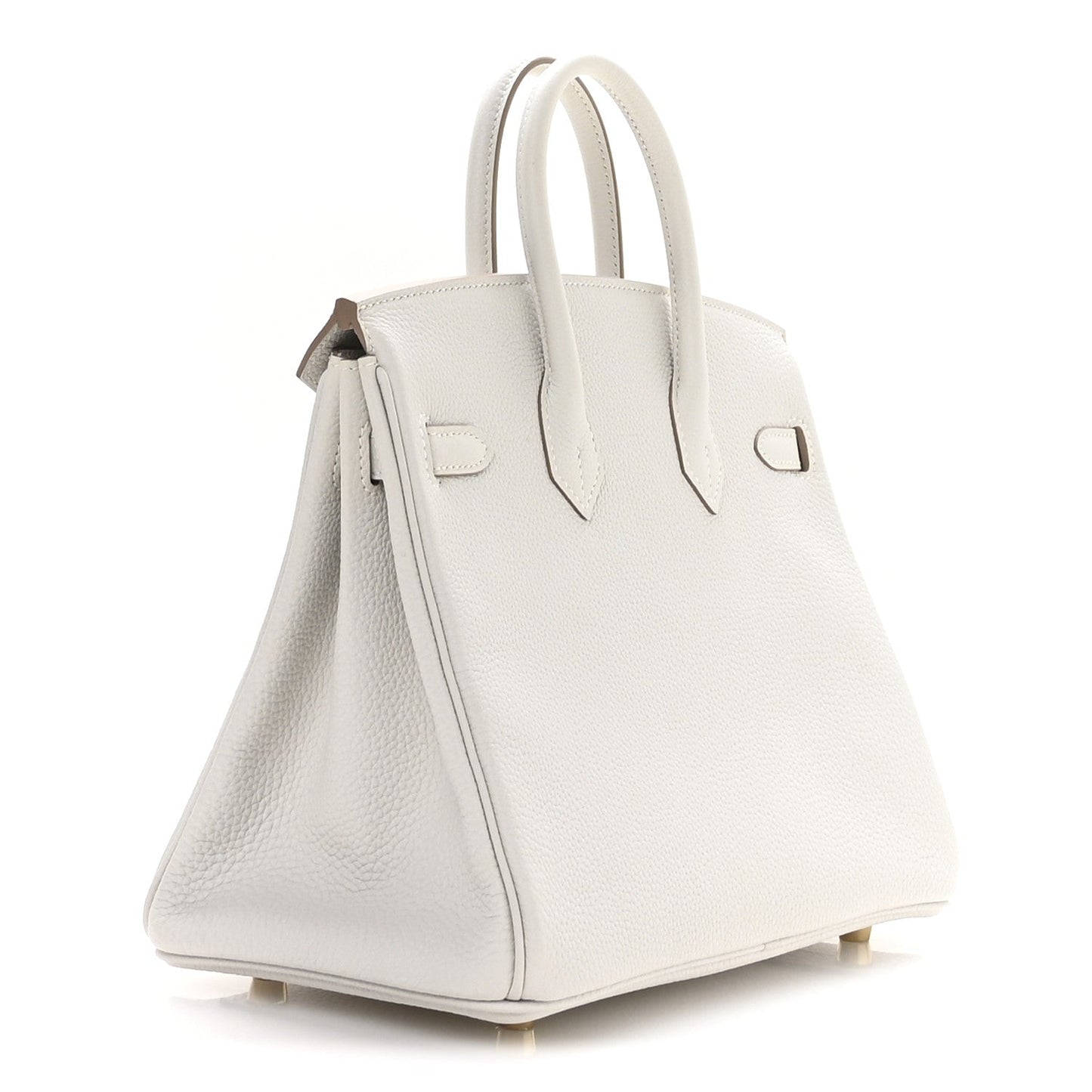 Hermes Togo Birkin 25 Gris Pale