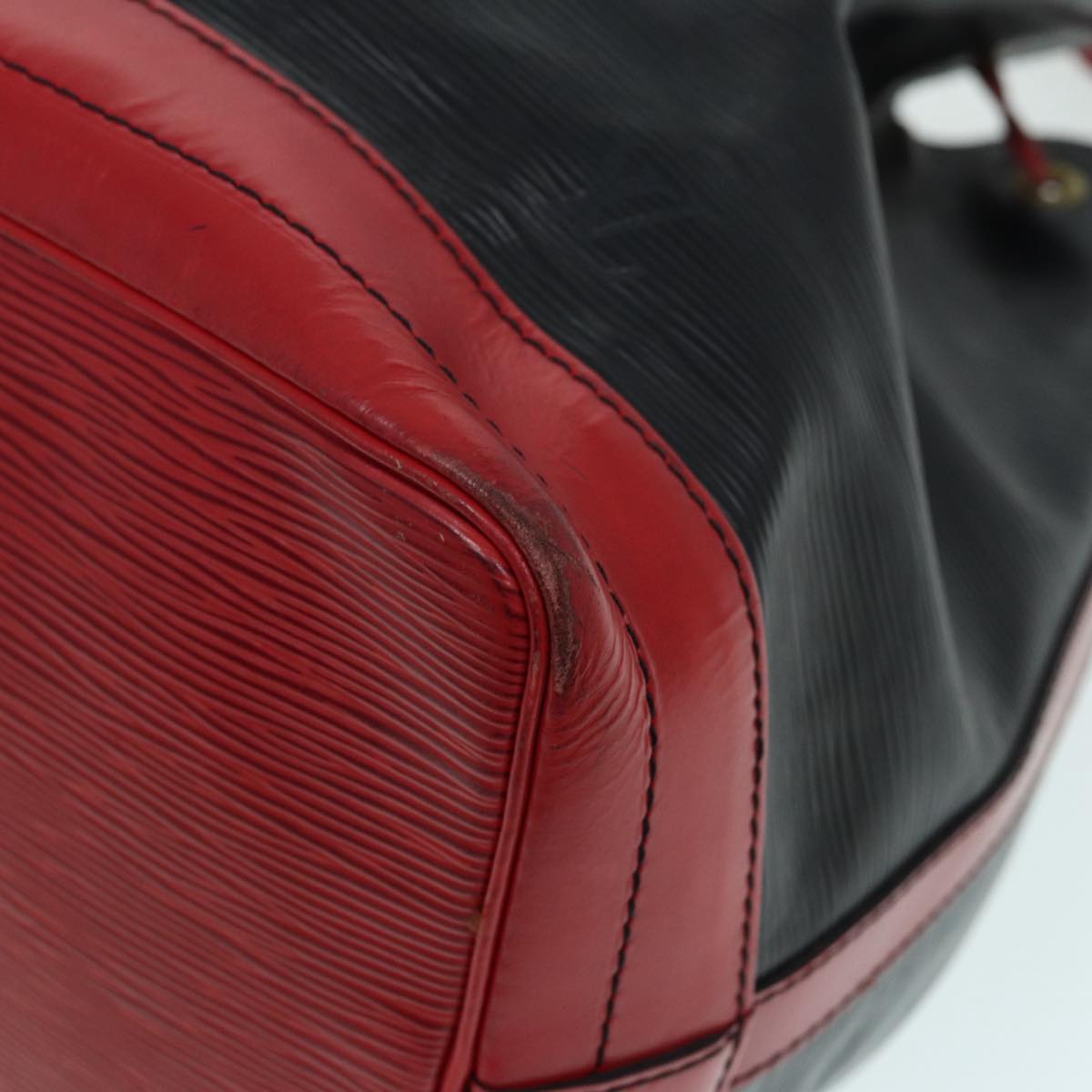 LOUIS VUITTON Epi Noe Shoulder Bag By color Black Red M44017 LV Auth 86550