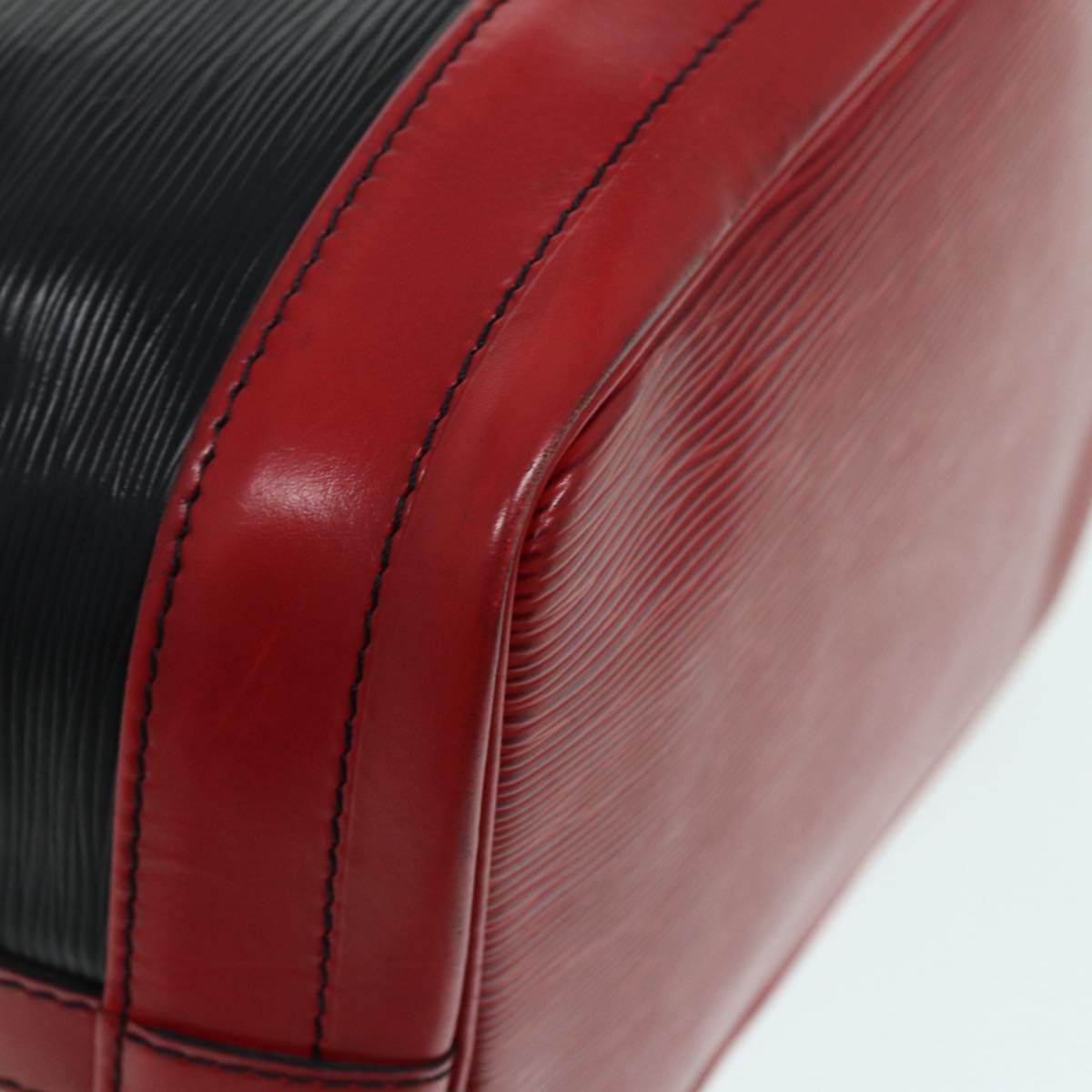 LOUIS VUITTON Epi Noe Shoulder Bag By color Black Red M44017 LV Auth 86550