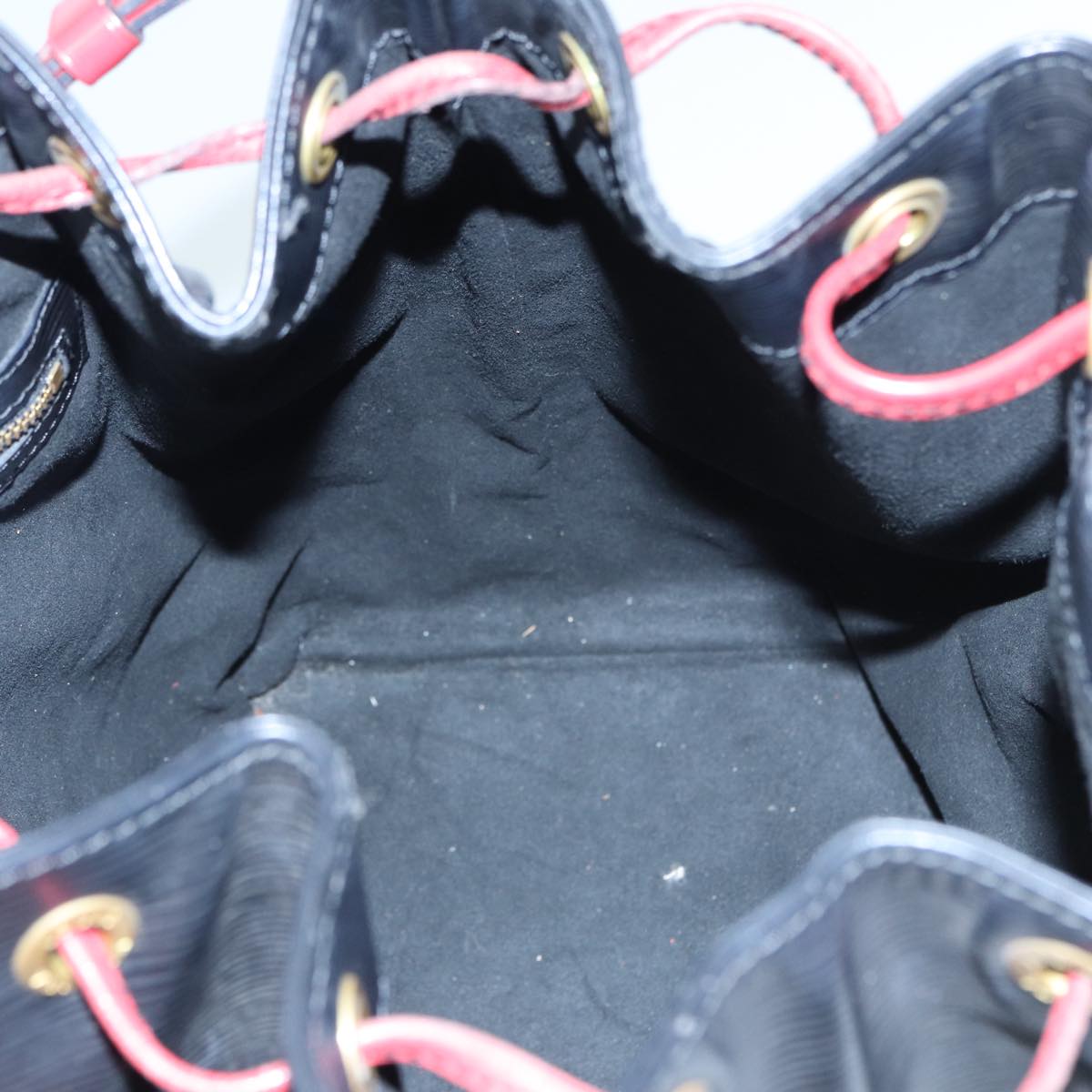 LOUIS VUITTON Epi Noe Shoulder Bag By color Black Red M44017 LV Auth 86550