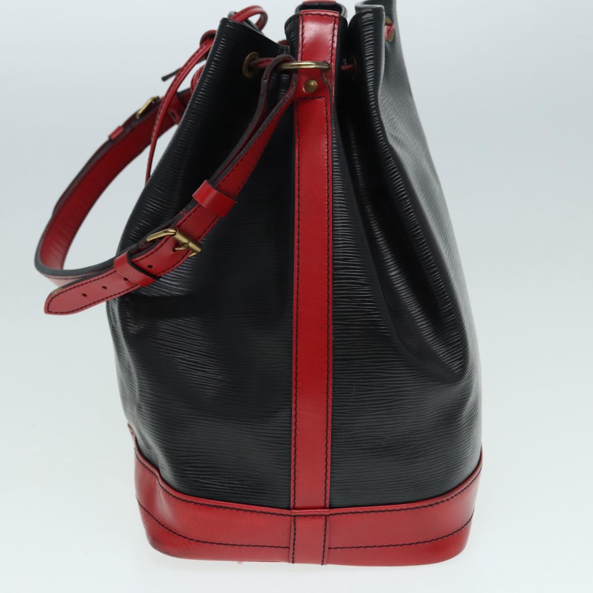 LOUIS VUITTON Epi Noe Shoulder Bag By color Black Red M44017 LV Auth 86550