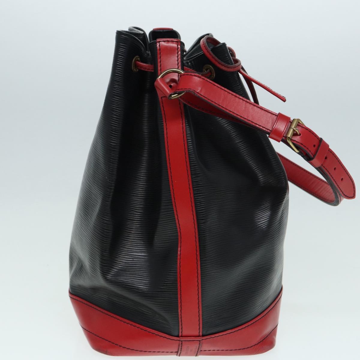 LOUIS VUITTON Epi Noe Shoulder Bag By color Black Red M44017 LV Auth 86550