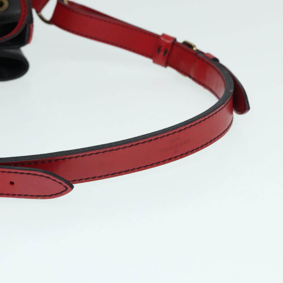 LOUIS VUITTON Epi Noe Shoulder Bag By color Black Red M44017 LV Auth 86550