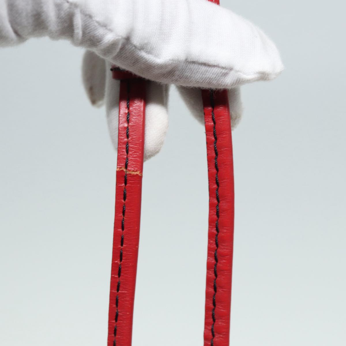 LOUIS VUITTON Epi Petit Noe Shoulder Bag Red M44107 LV Auth 86578