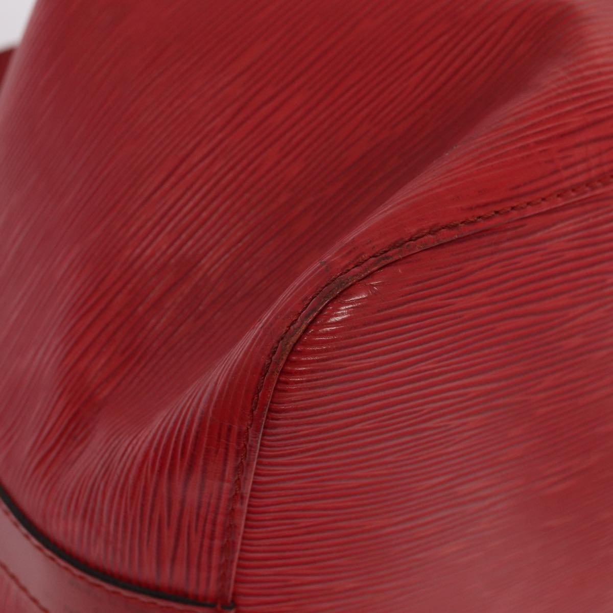 LOUIS VUITTON Epi Petit Noe Shoulder Bag Red M44107 LV Auth 86848