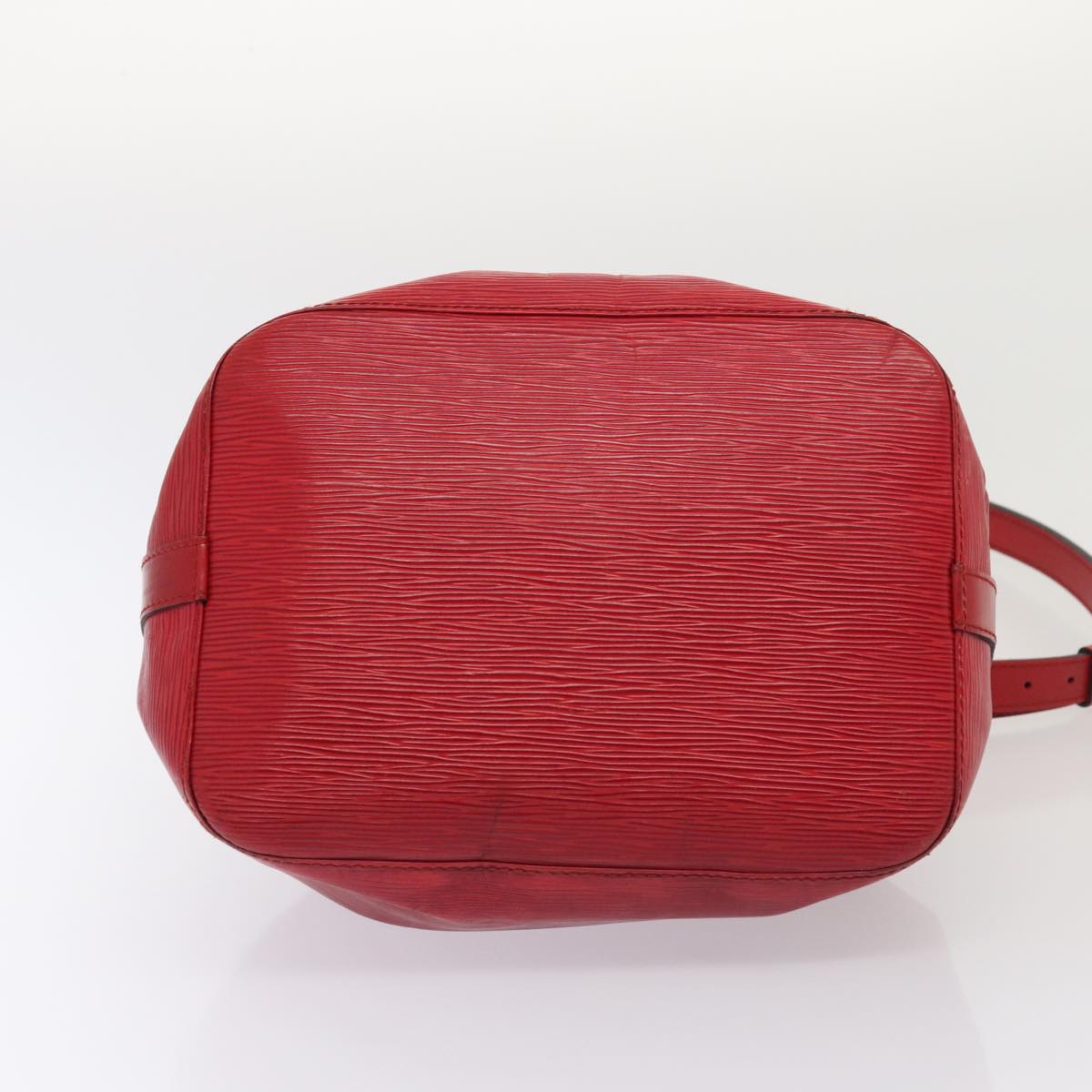 LOUIS VUITTON Epi Petit Noe Shoulder Bag Red M44107 LV Auth 86848