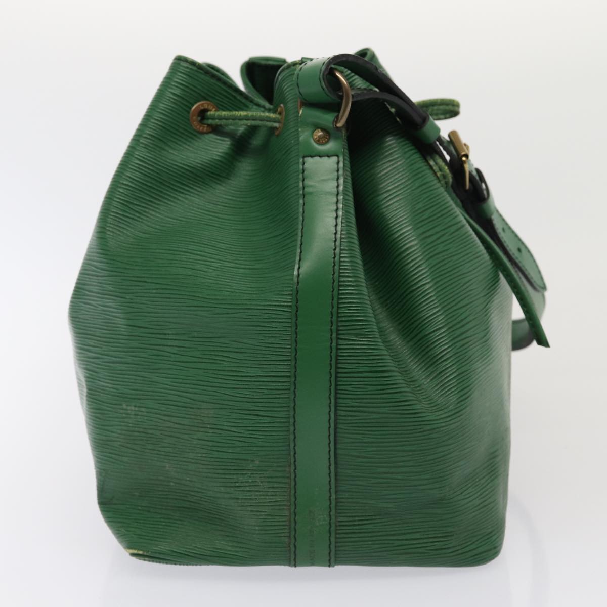 LOUIS VUITTON Epi Petit Noe Shoulder Bag Green M44102 LV Auth 86849