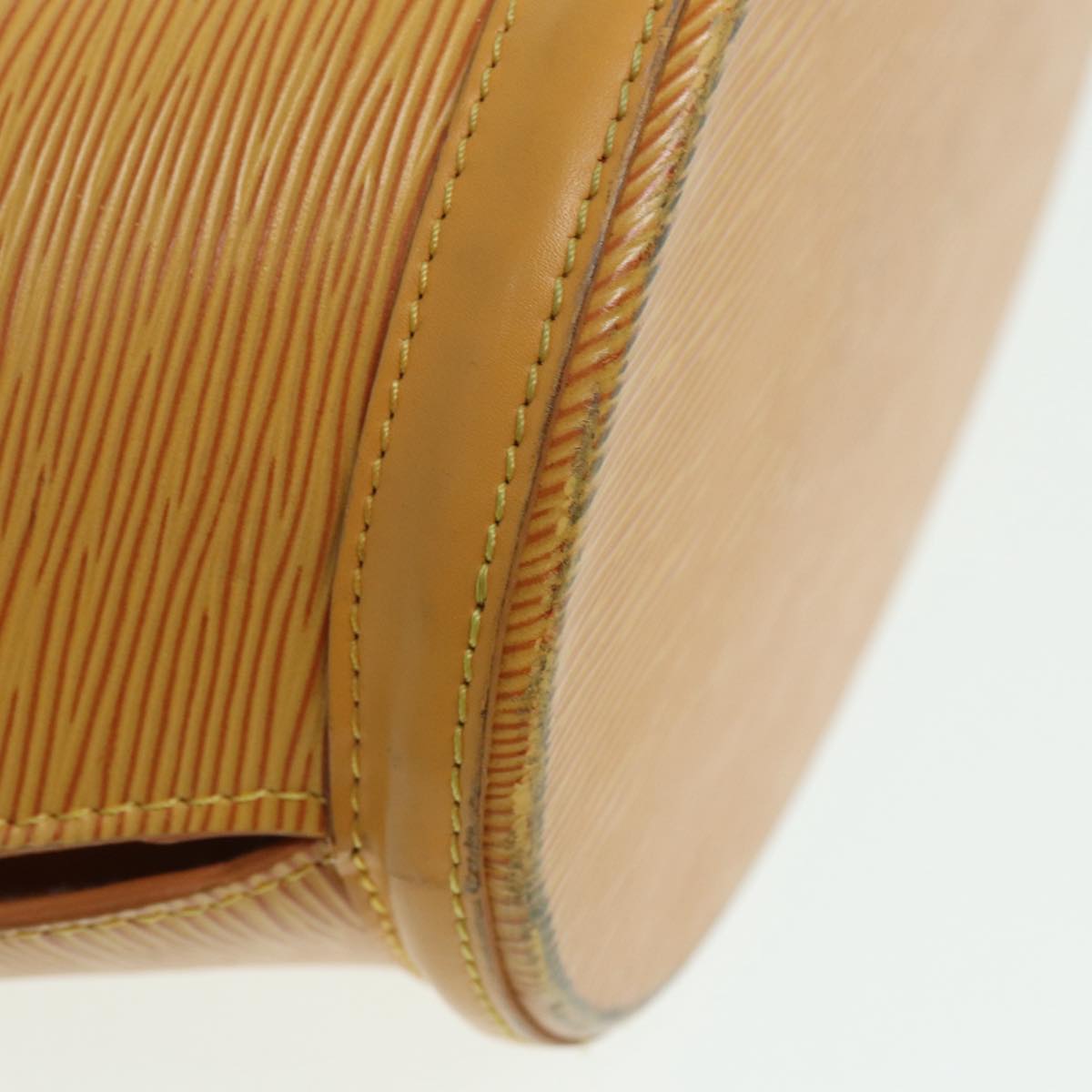 LOUIS VUITTON Epi Saint Jacques Shopping Shoulder Bag Yellow M52269 Auth 86856