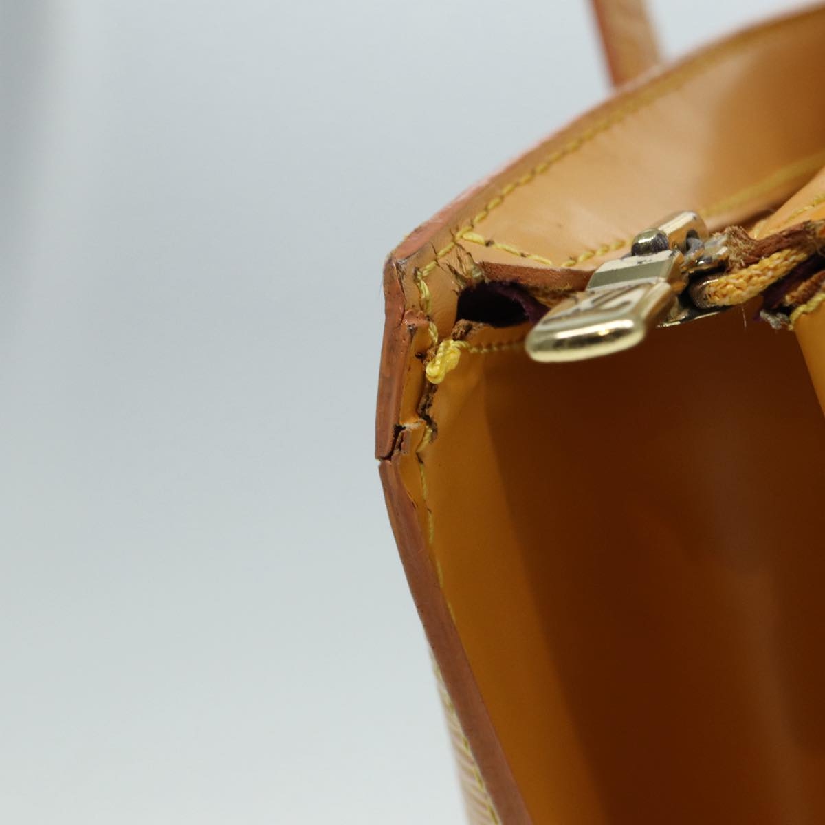 LOUIS VUITTON Epi Saint Jacques Shopping Shoulder Bag Yellow M52269 Auth 86856