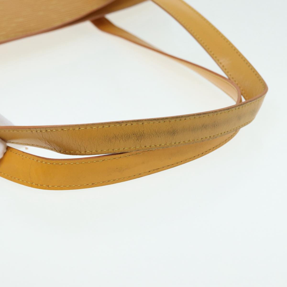 LOUIS VUITTON Epi Saint Jacques Shopping Shoulder Bag Yellow M52269 Auth 86856