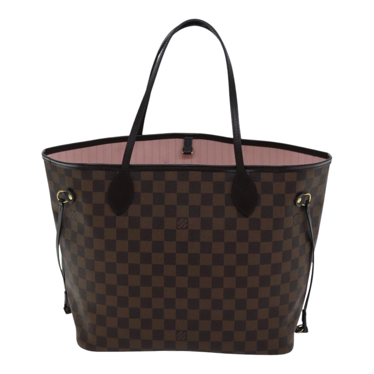 LOUIS VUITTON Damier Ebene Neverfull MM Tote Bag N51105 LV Auth 86990SA