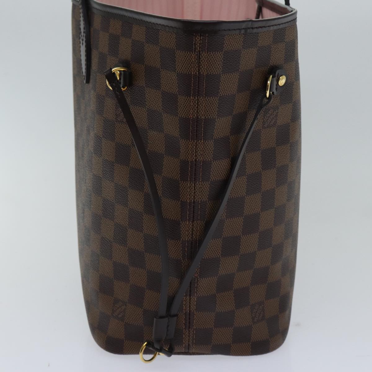 LOUIS VUITTON Damier Ebene Neverfull MM Tote Bag N51105 LV Auth 86990SA