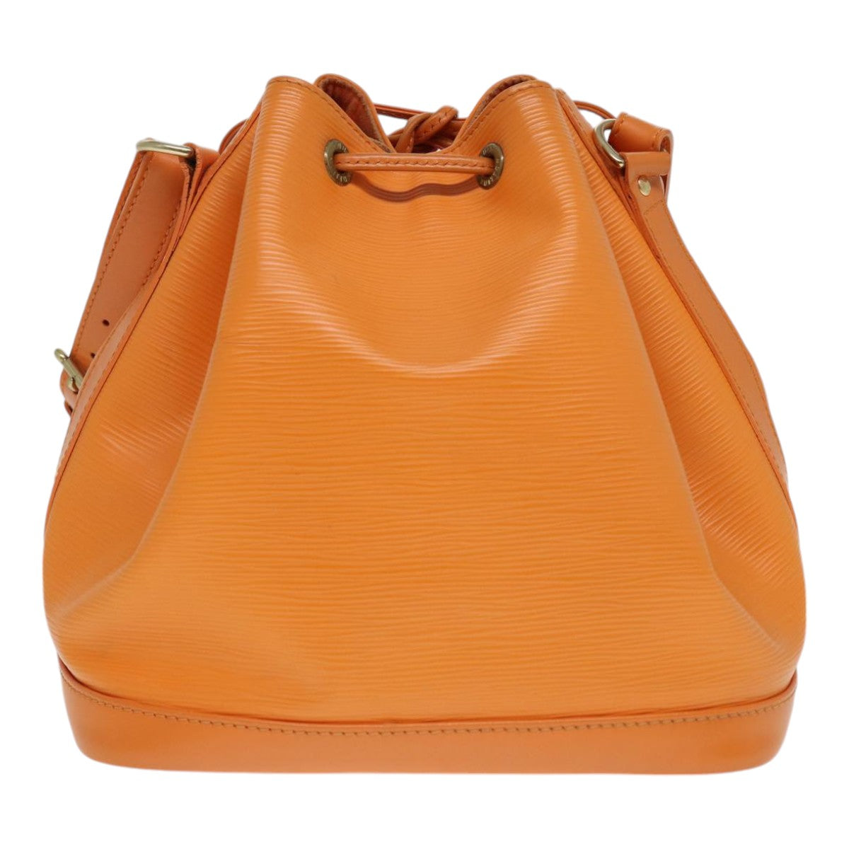 LOUIS VUITTON Epi Petit Noe Shoulder Bag Orange Mandarin M5901H LV Auth 87364