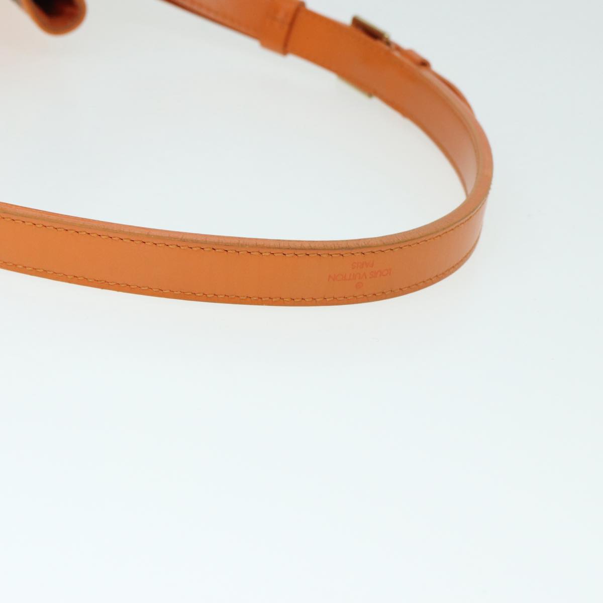 LOUIS VUITTON Epi Petit Noe Shoulder Bag Orange Mandarin M5901H LV Auth 87364