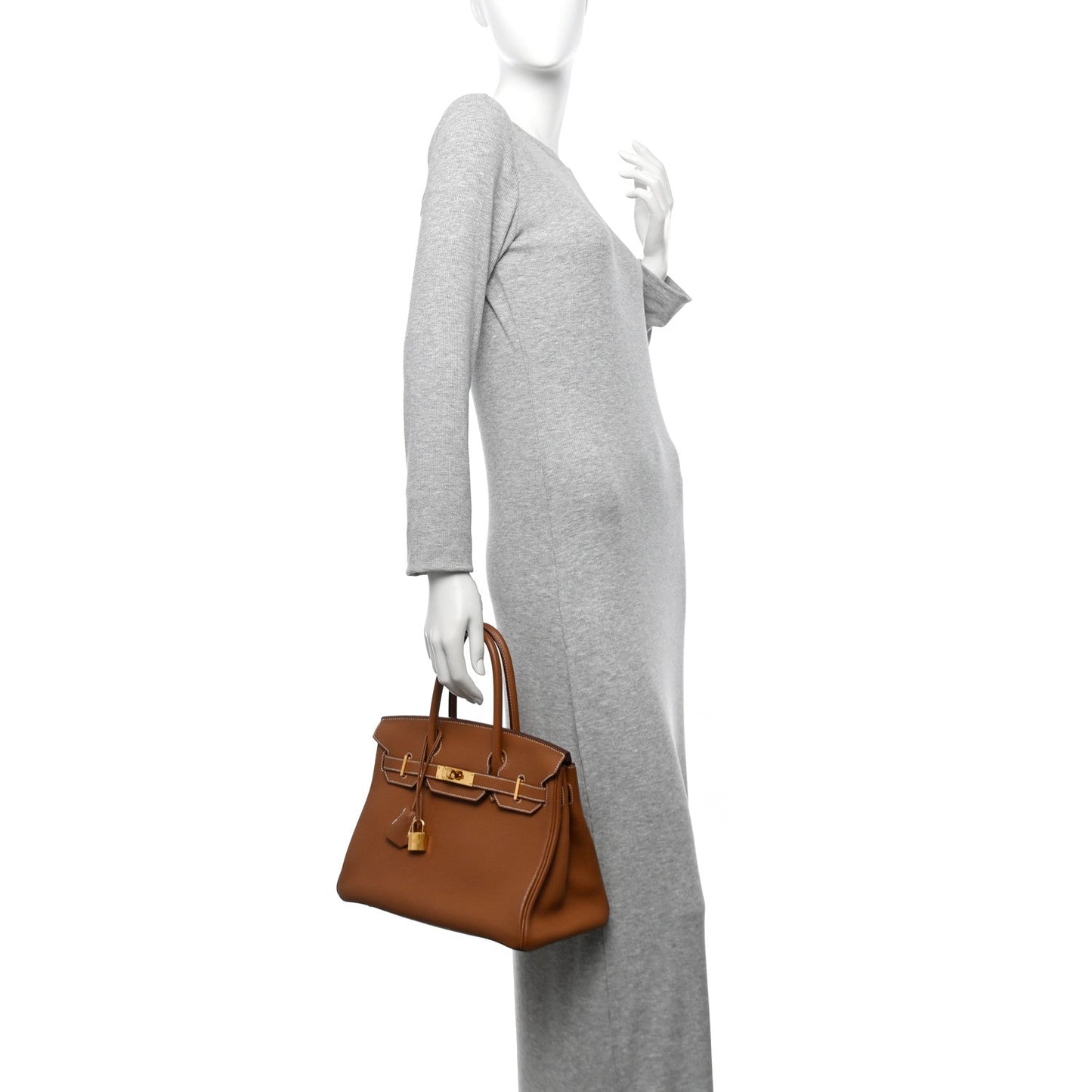 Hermes Togo Birkin 30 Gold