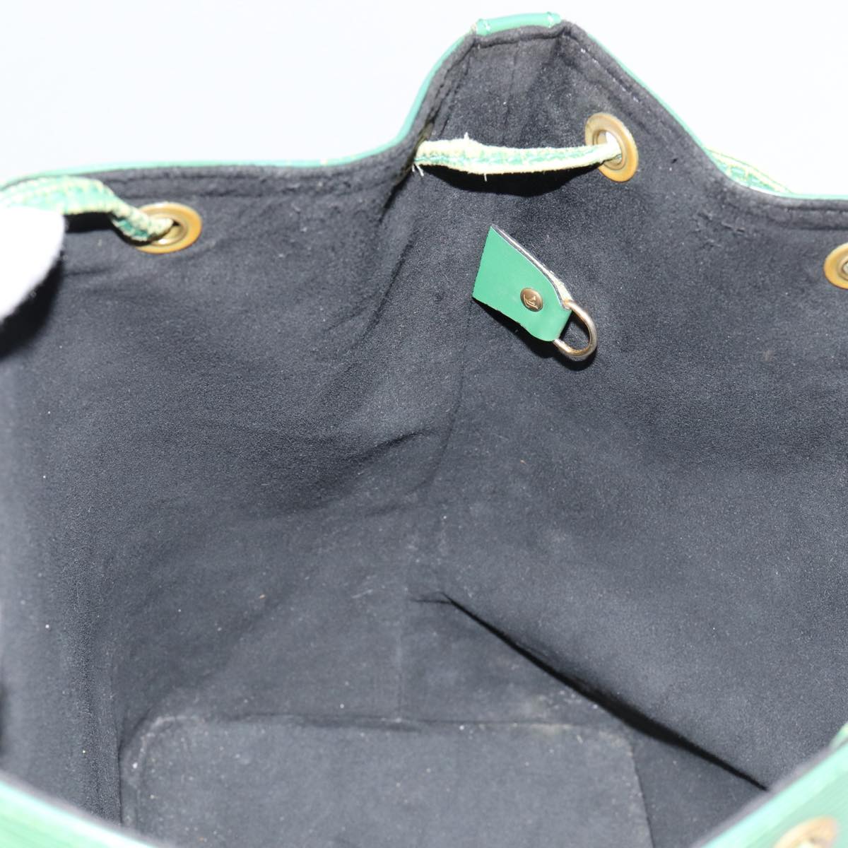 LOUIS VUITTON Epi Petit Noe Shoulder Bag Green M44102 LV Auth 87508