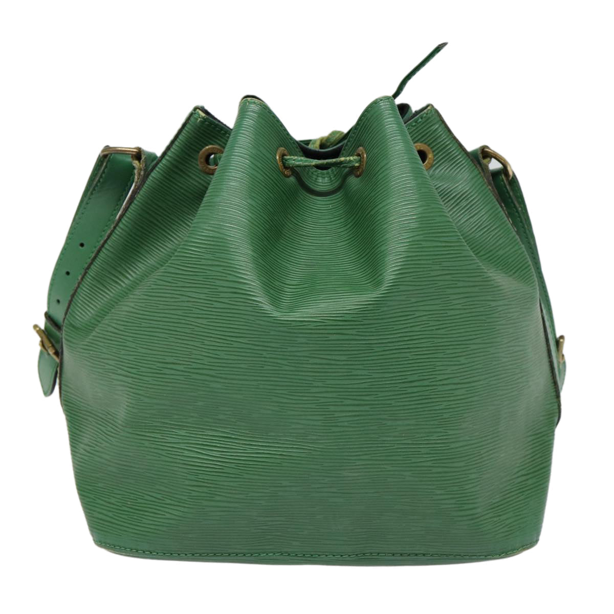 LOUIS VUITTON Epi Petit Noe Shoulder Bag Green M44102 LV Auth 87508