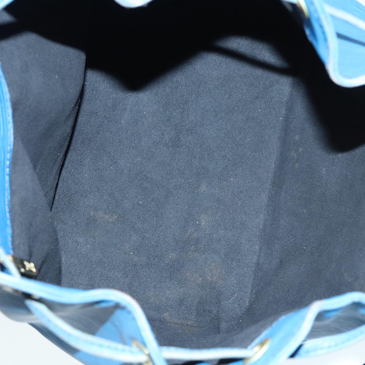 LOUIS VUITTON Epi Petit Noe Shoulder Bag Blue M44105 LV Auth 87509
