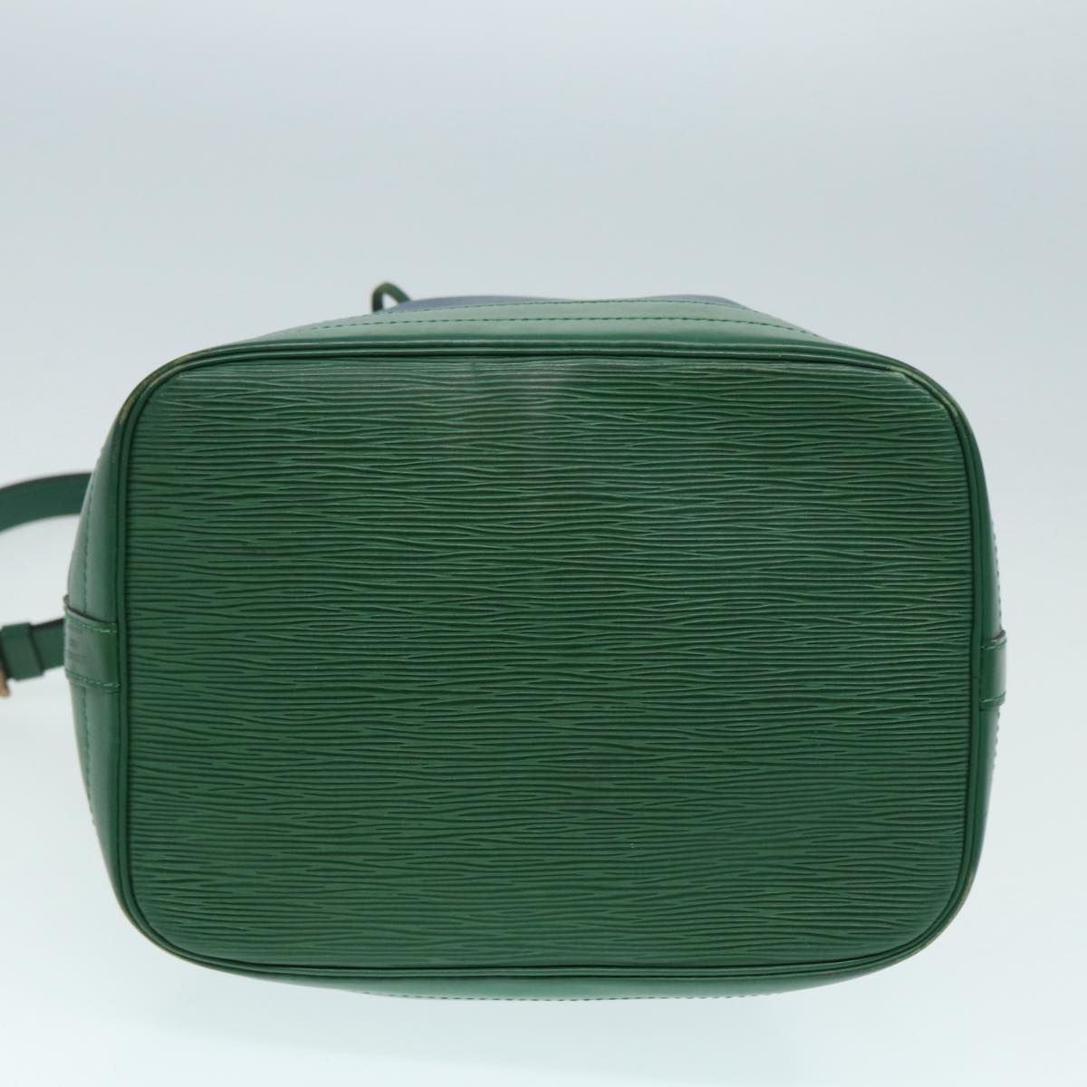 LOUIS VUITTON Epi Noe Shoulder Bag Bicolor color Green Blue M44044 LV Auth 87511